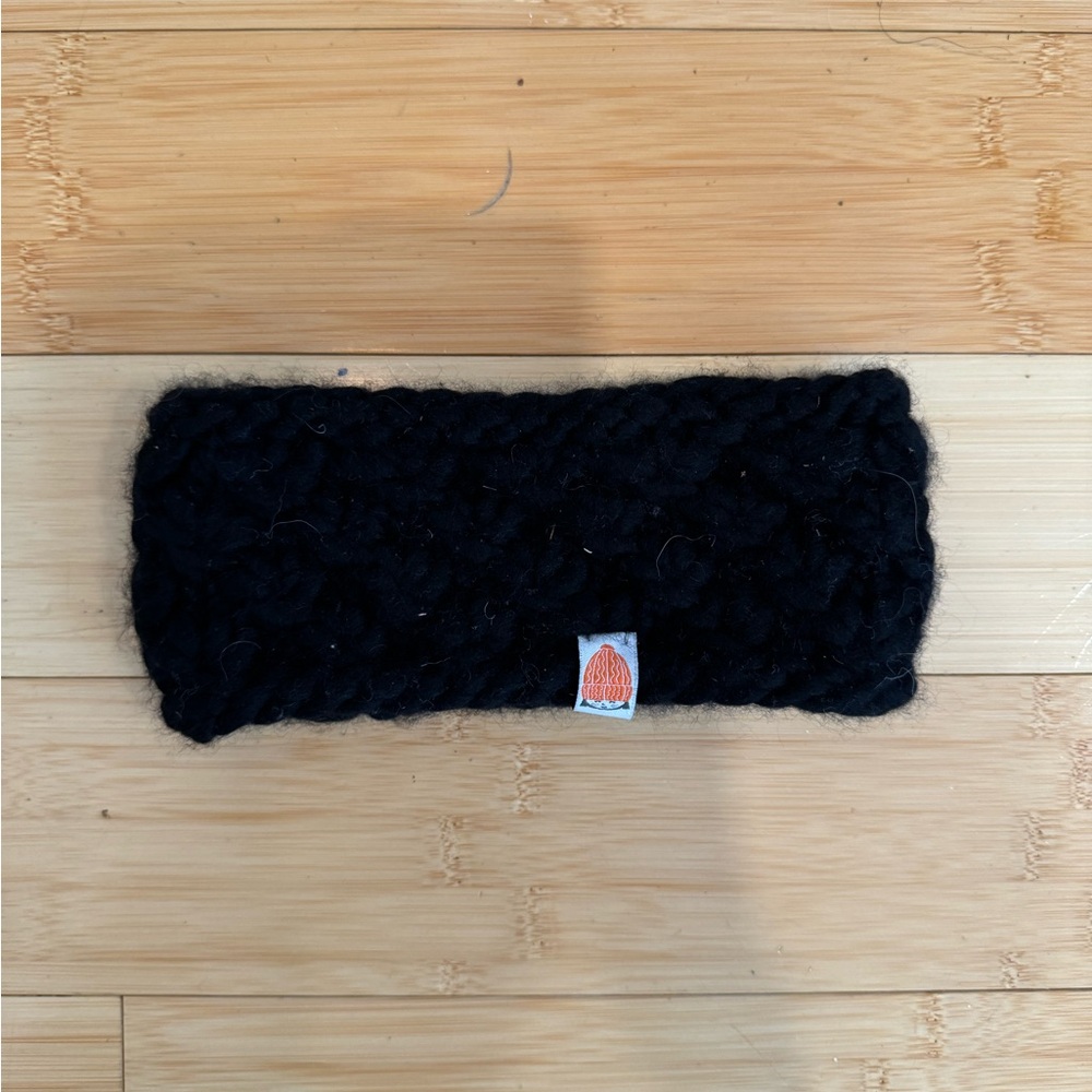 Shit That I Knit Black Headband